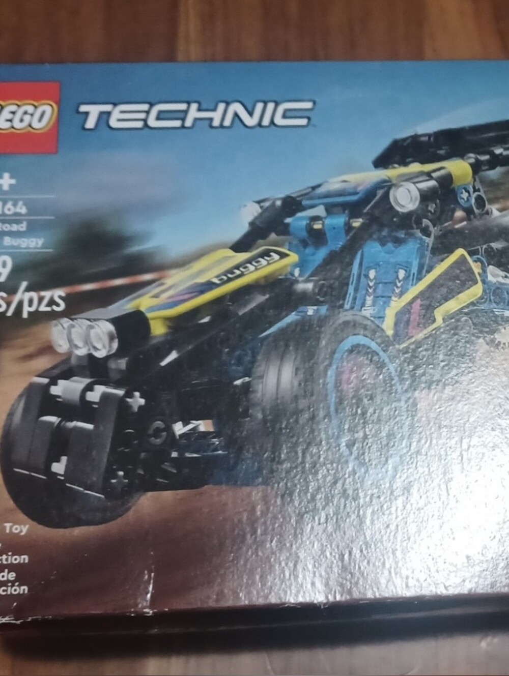 Lego Technic Blue, Yellow & Black Off-Road Buggy